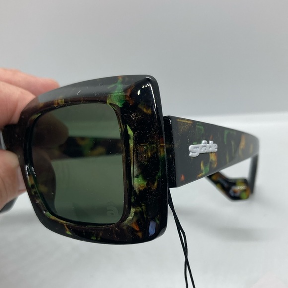 Szade Jaded Greens/ Moss Recycled Sunglasses - Picture 2 of 7